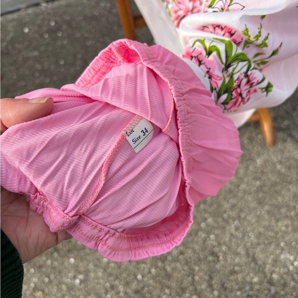 Vintage Floral Button-Up PJ set - Picture 3 of 3